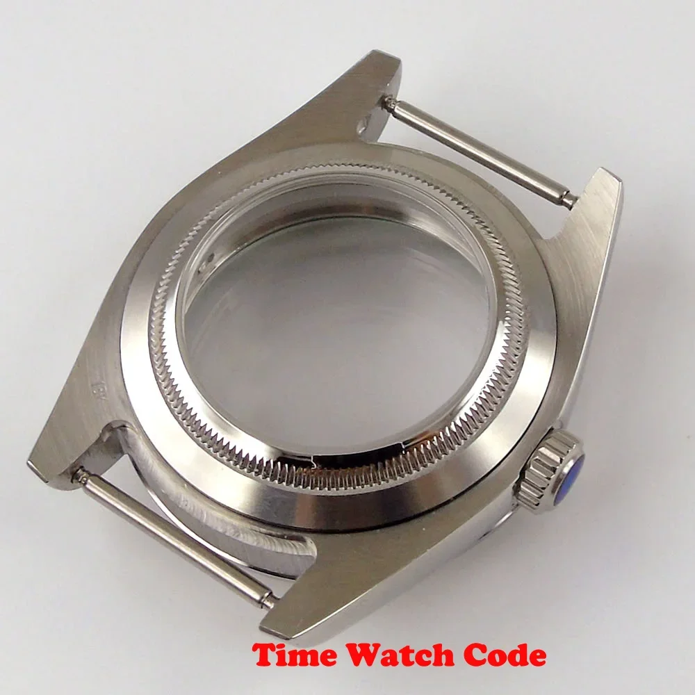 Watch Case Accessories 39mm 36mm Fit for ETA2824 PT5000 ST2130 SW200 NH34 NH35 NH36 NH38 Sapphire Crystal Screw-in Crown