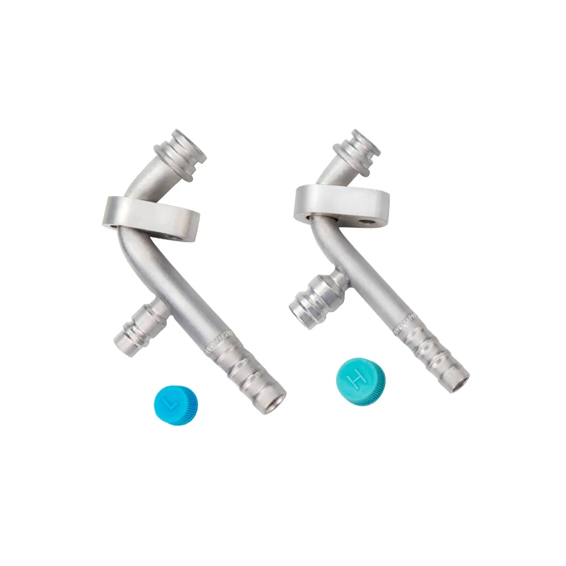 

# 8 # 10-зубчатый фитинг с сервировочными портами, алюминиевое уплотнительное кольцо на 90 градусов для радиатора компрессора кондиционера