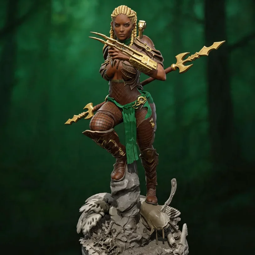 

50mm 75mm 100mm 110mm Resin model kits Need to assemble and color by oneself 3D Printing TD-6772/3D