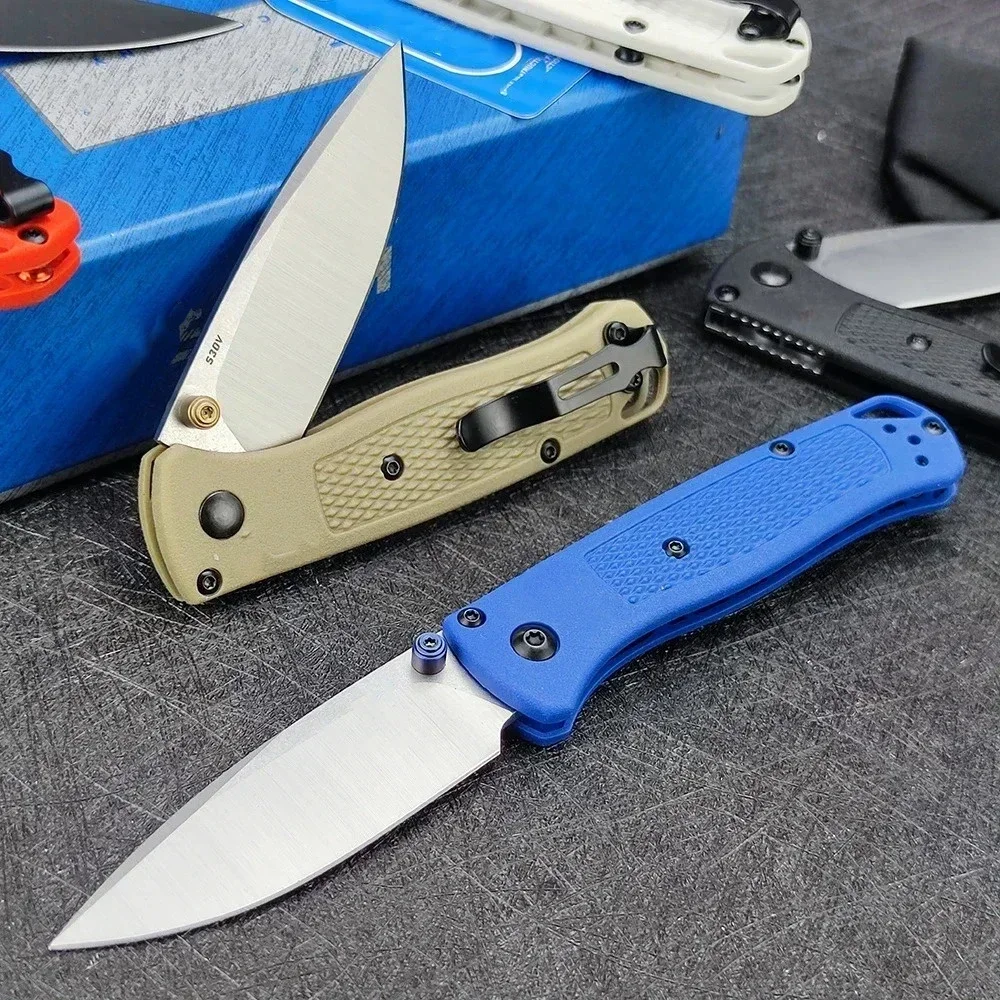 Tactical BM 533 Mini EDC Folding Knife Stainless Steel Blade Munual Pocket Knife Outdoor Rescue EDC Folding Utility Knife