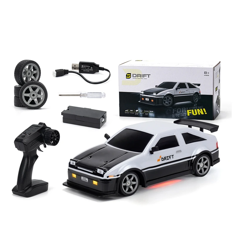 

Hot Sale 1:16 RC Drift Car, 25KM/H 2.4G 4WD High Speed RC Cars For Kids, With LED Lights, Extra Tires, Drift RC Cars For Adults