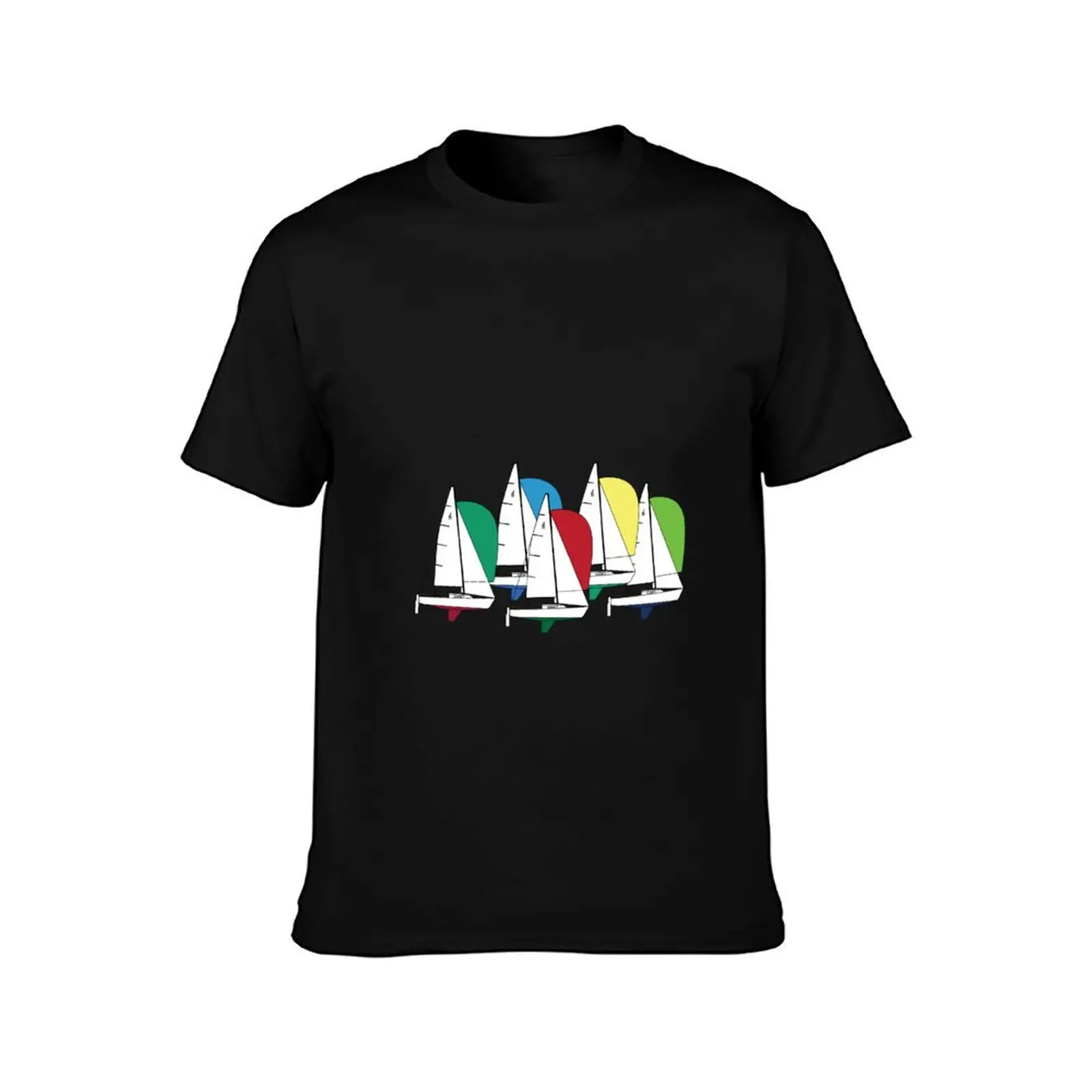 J/22 Sailboats Racing T-Shirt Soft Anti-Shrink Cotton Tee T-Shirt