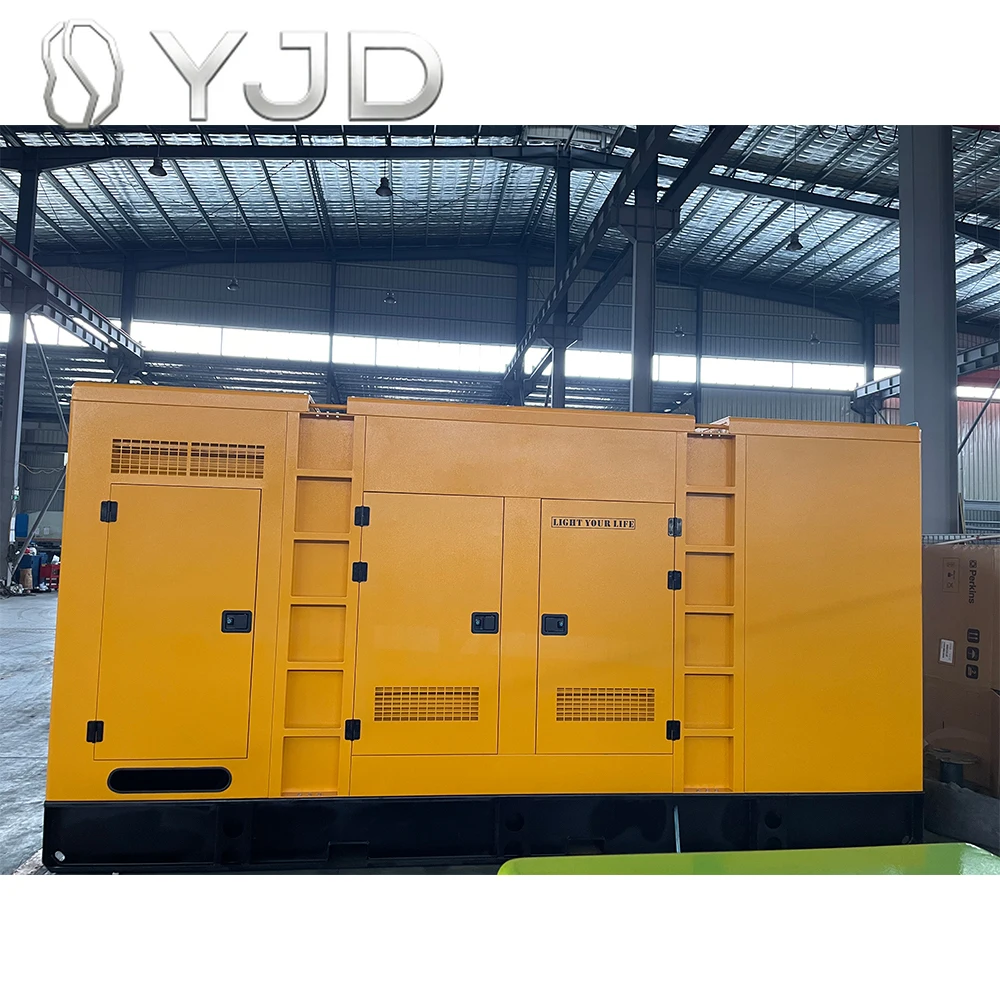 Grupo Electrógeno Diésel Trifásico Silencioso DYJD KC550 400kVA/400kW/450kW Refrigerado por Agua con Arranque Eléctrico de 24V CC