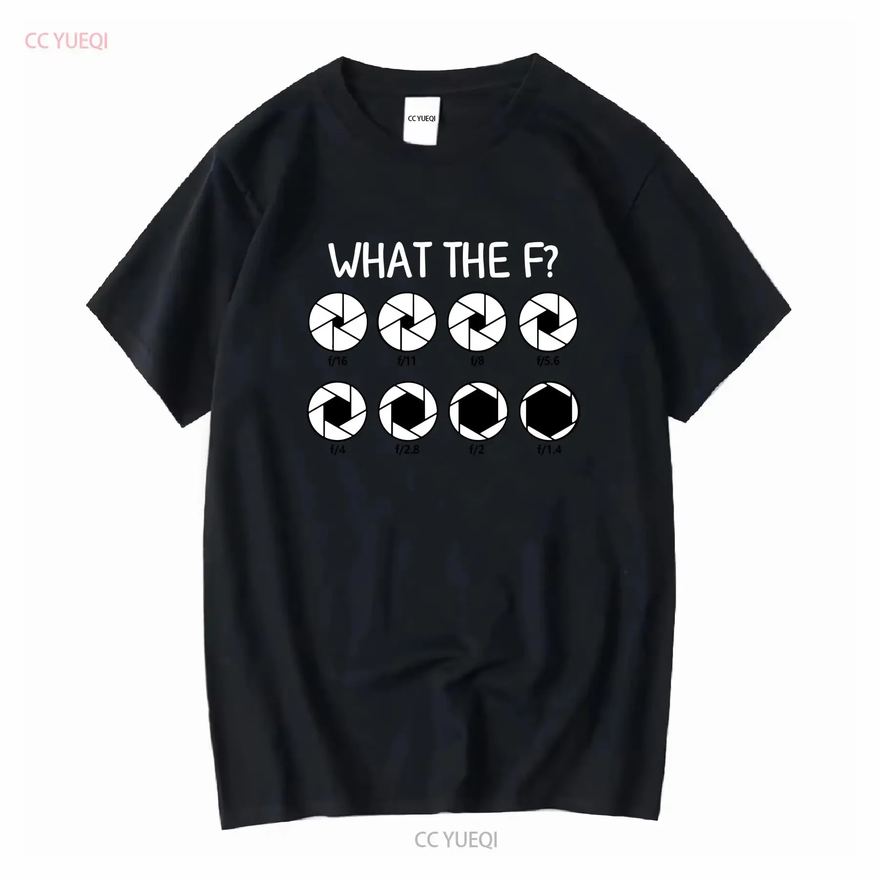 Funny Camera T Shirt What The F SweaT Photography Photographer Lover long or short sleeves vintage Washed fashion Versatile