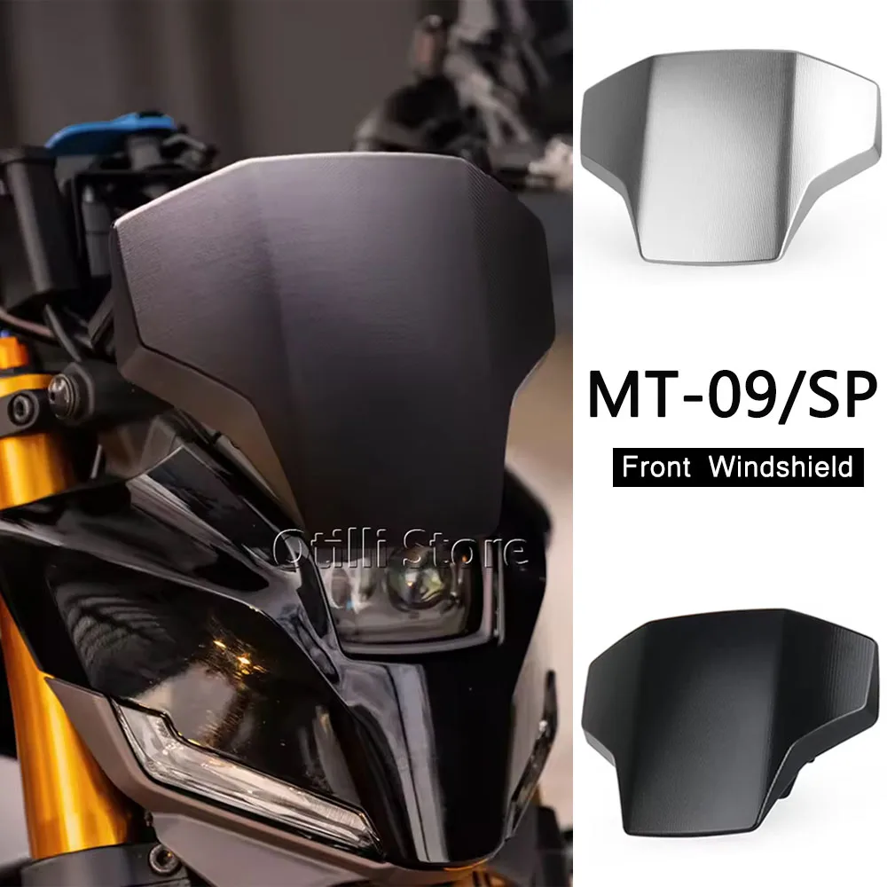

MT09 Motorcycle Accessorie New Windshield Instrument Protection Fairing With Mounting Bracket For YAMAHA MT-09 MT09 SP 2024 2025