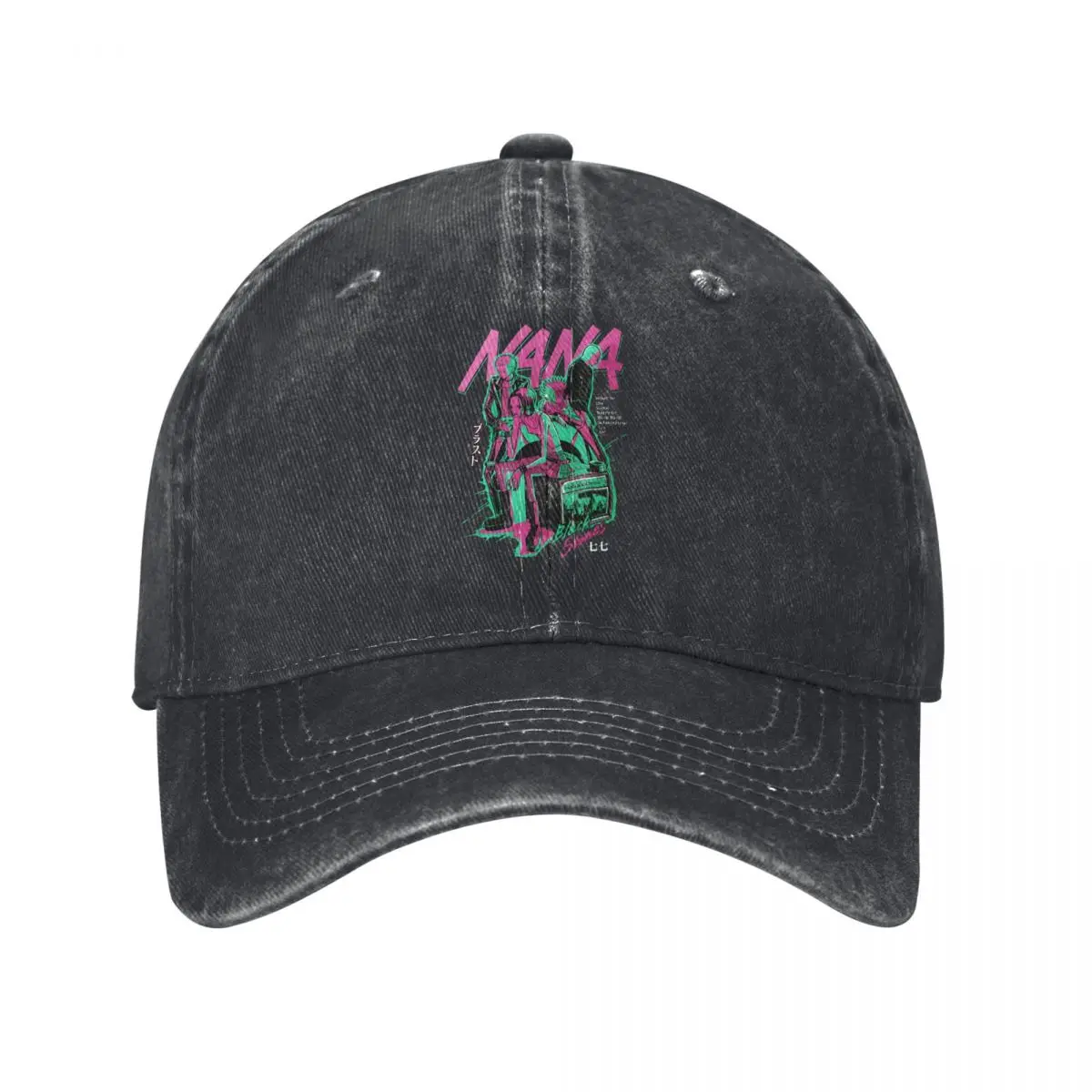 

Nana & Hachi Anime denim Hat Breathable Design Men's Hats Men's Baseball Cap