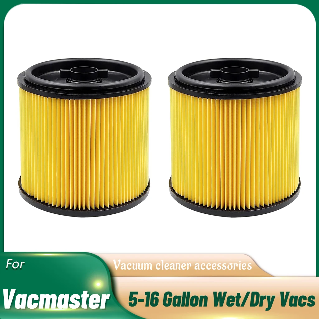 Standard Cartridge Filter Replacement for Vacmaster Filter VCFS,Compatible with Vacmaster 5-16 Gallon Wet/Dry Vacs filter
