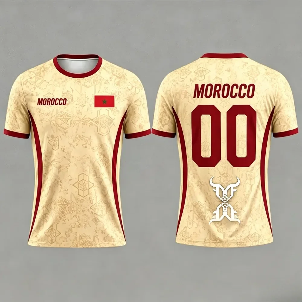 Maßgeschneidertes gestreiftes T-Shirt für die Familie, passend für den Sommer, aus atmungsaktivem Mesh-Gewebe, lässiges Sportshirt für Teams, Outdoor-Laufshirt. – Detail 14