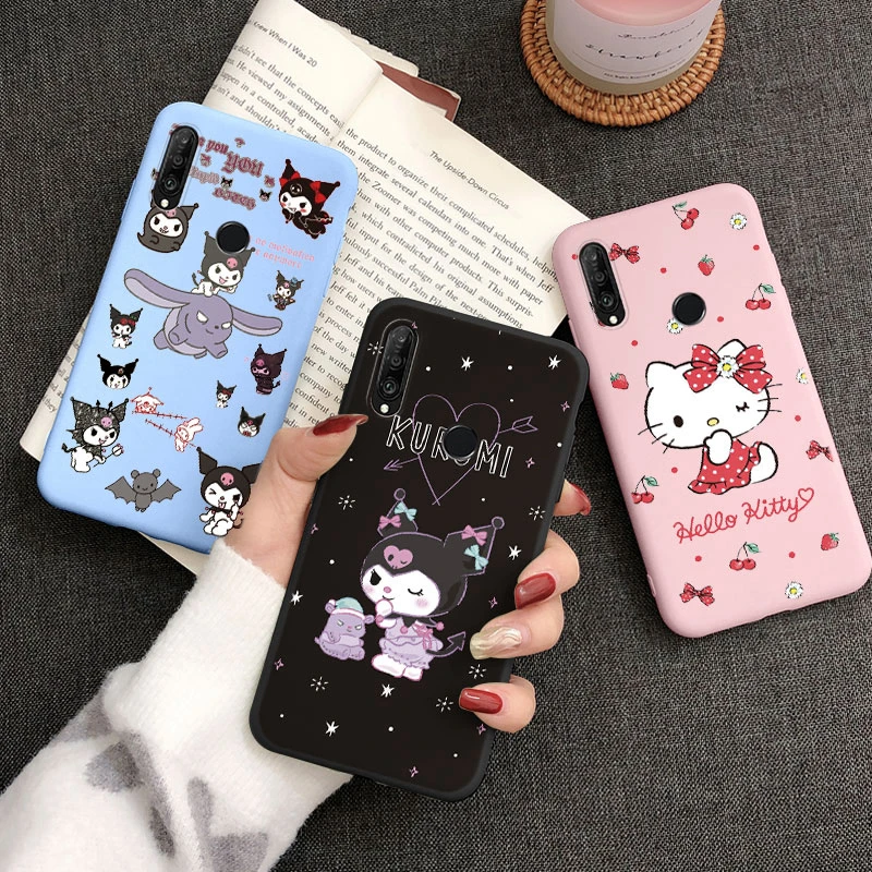 For Honor 9X Case Huawei Y9 Prime 2019 P Smart Z Kuromi Melody Phone Cover Anime Sanrio Soft Silicone Funda Capa Cute Cartoon