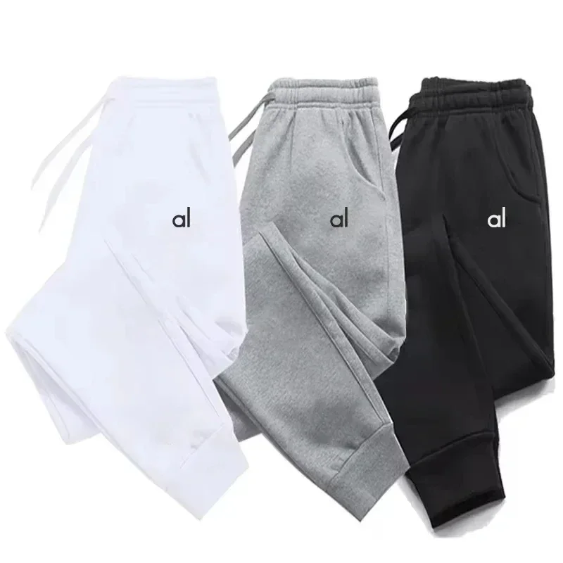 رائجة البيع الرجال النساء الركض Sweatpants ألو طباعة تشغيل السراويل الصوف اليوغا الرياضة المتضخم عداء ببطء عرق السراويل ماركة الملابس