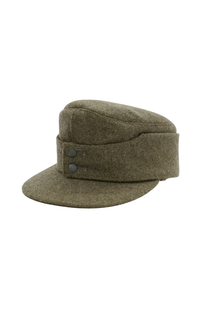 

GHFC-006 Heer Elite Brown Grey Wool M43 Field cap