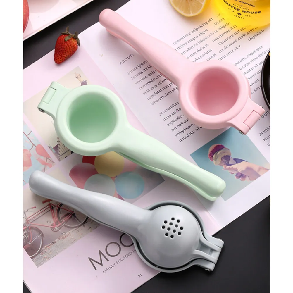 Picture 7: 1Pcs Manual Fruit Squeezer Lemon Juicer Citrus Extractor Hand Tool Comfortable Handle for Kitchen Smoothies Cocktails