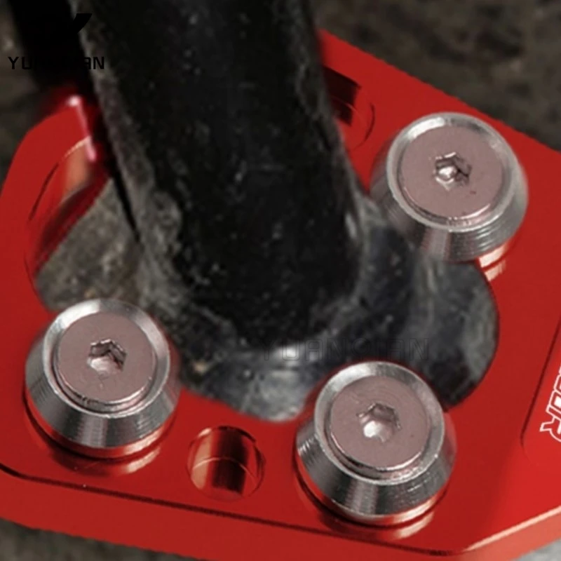 

Motorcycles Side Stand Enlarge Plate Kickstand Extension For BMW F800R F800 R GT F 800R F 800 R F800GT F800 GT F 800GT 2006-2015