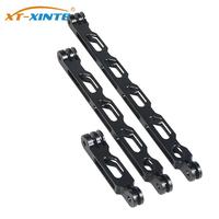 Aluminum Alloy Selfie Helmet Extension Arm Lengthened Rod Bracket Tripod Adapter for GoPro for Insta360 One R X Action Cameras