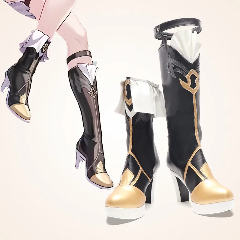 

New Game Cosplay Shoes Honkai:Star Rail Sushang Boots Halloween Aksesori Dibuat Sesuai Pesanan