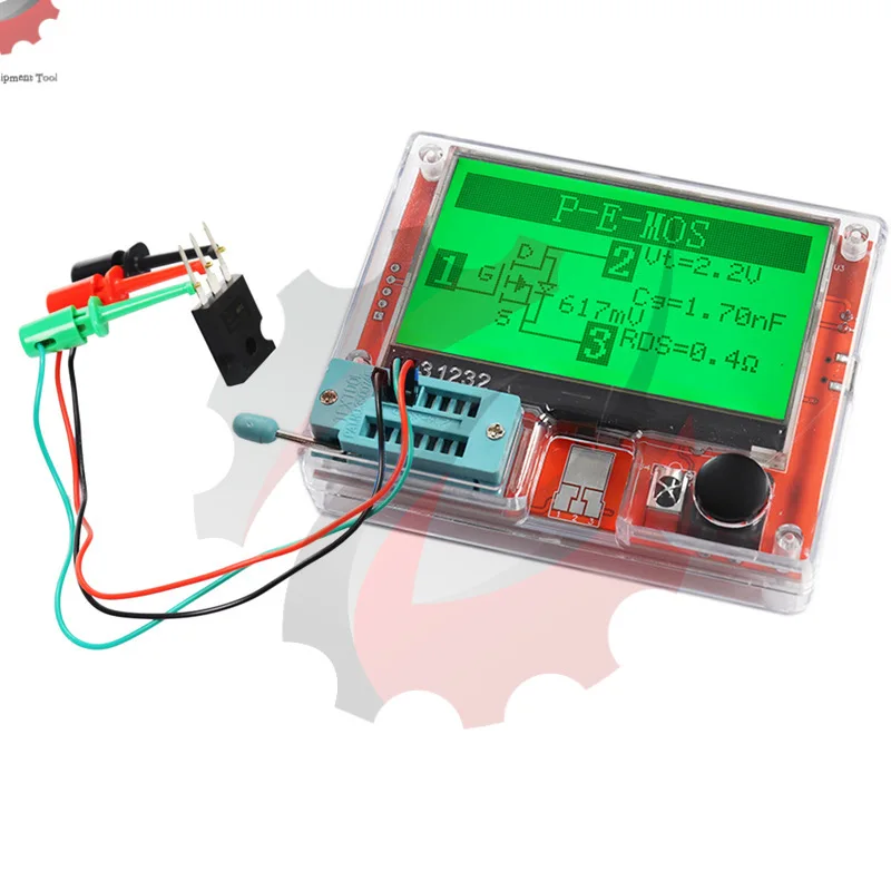 LCR-T10H Transistor Tester Multimeter Colorful Display TFT For Diode Triode MOS/PNP/NPN Capacitor Resistor Transistor