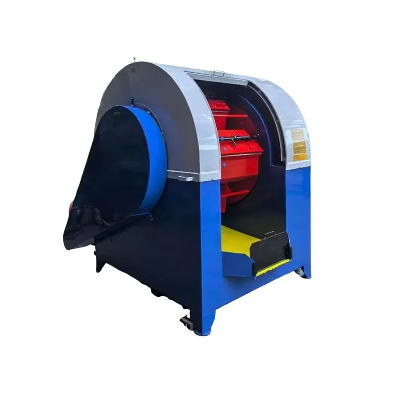 Centrifugal grinder, drum type high-speed automatic polishing and deburring equipment