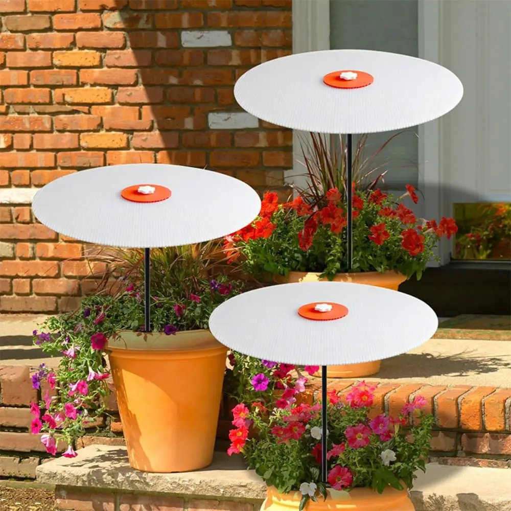 

Rain Proof Plant Shade Cover Adjustable Height Wind Proof Plant Sun Umbrella Reusable High-temperature Resistance Plant Canopy