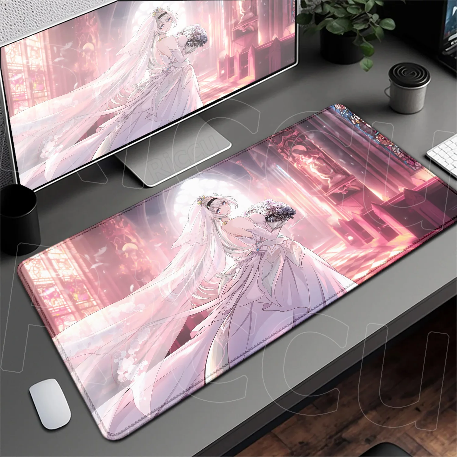 

Honkai Star Rail firefly game Mousepad Computer Keyboard Mat Desktop accessories Non-slip soft rubber mouse pad office Mousepad