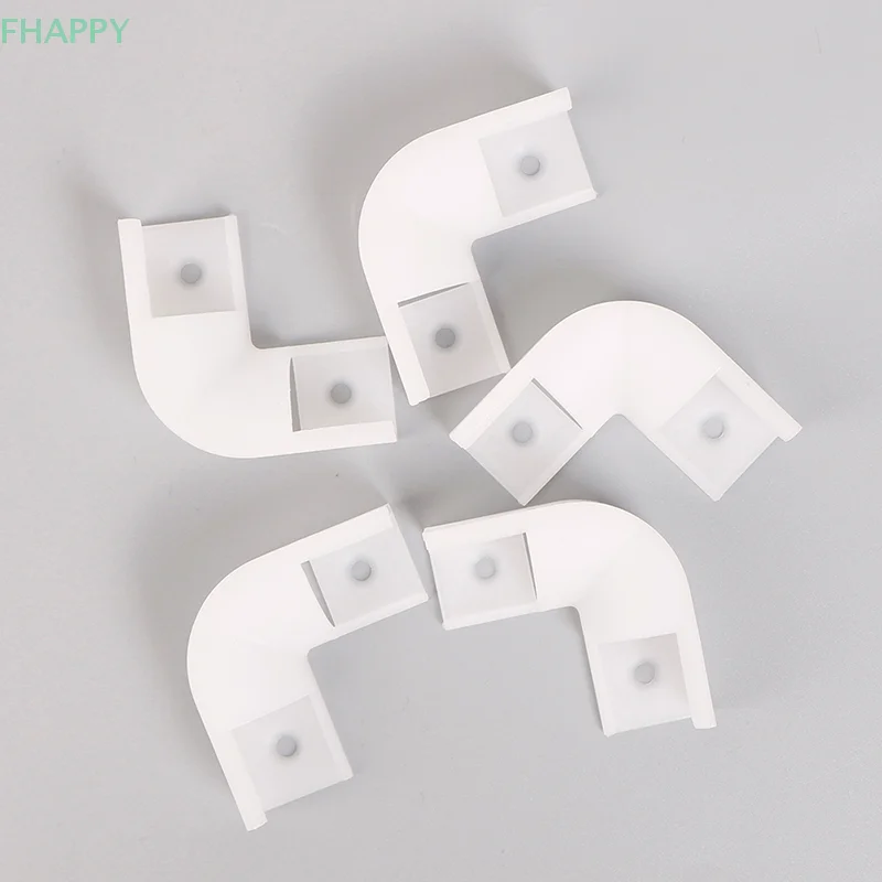 Connecteur d'angle en plastique Hler, lien de profil d'angle LED, joint de profil, résistant à 90, 16x16mm, 5 pièces