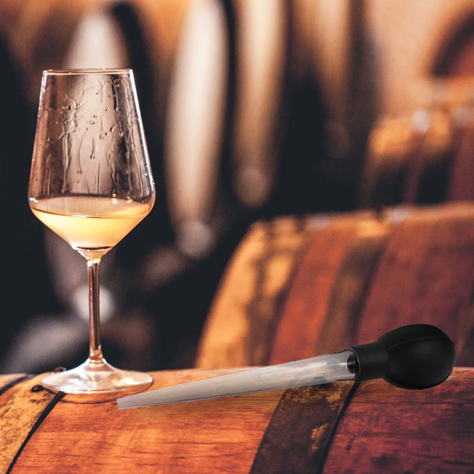 

3Pcs Plastic Wine Droppers for Barrel Sampling Precision Control Oxidation Prevention Ergonomic Grip Wine-Tasting Pipettes