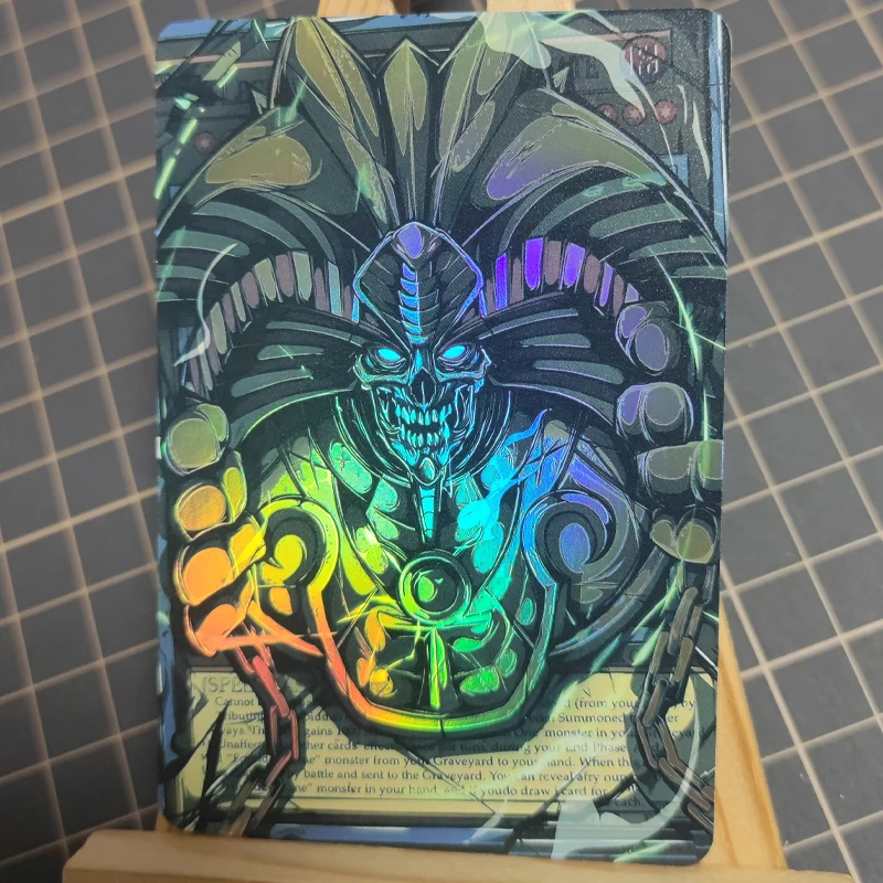 Diy 6pcs/set Yu-gi-oh!  Slifer The Sky Dragon Self-made Card Gilding Flash Cards The Folded Light Sparkles. Starlight Flashes