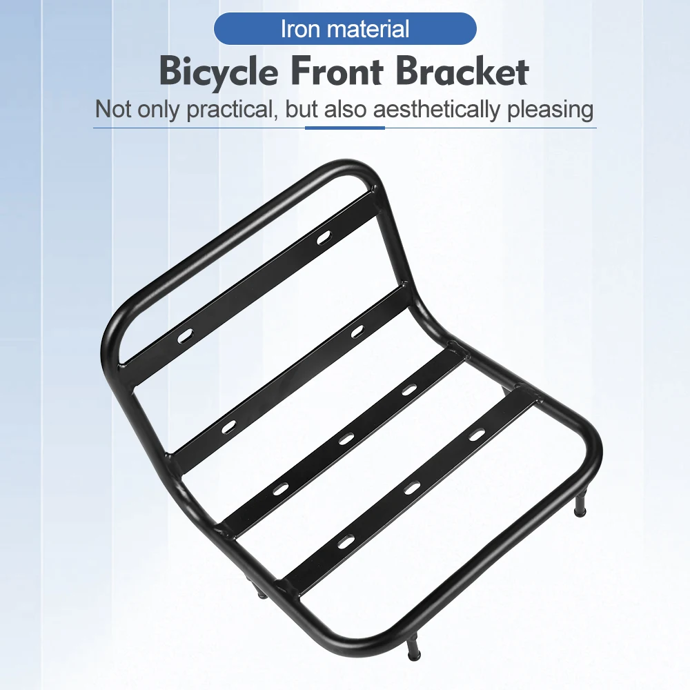 NEWBOLER MTB Fahrrad Front Rack Träger Packtaschen Tasche Gepäck Regal Halterung Stamm Für Fahrrad Zubehör – Detail 2