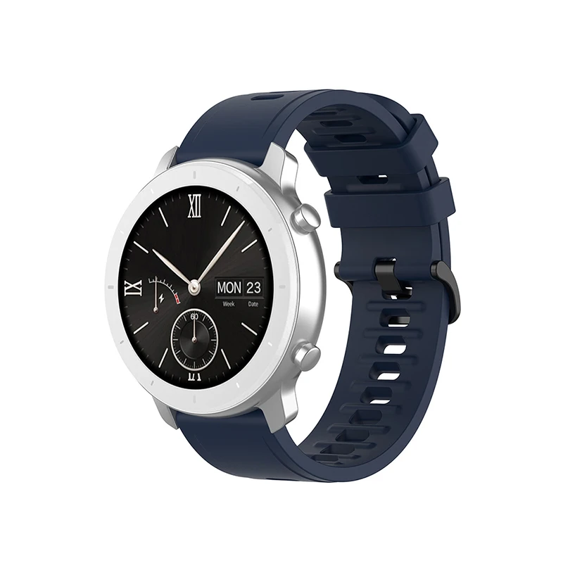 Ремешок силиконовый для Xiaomi Mi Watch Color 2, сменный спортивный браслет для Mi Watch Color, S1 Pro edition, 22 мм