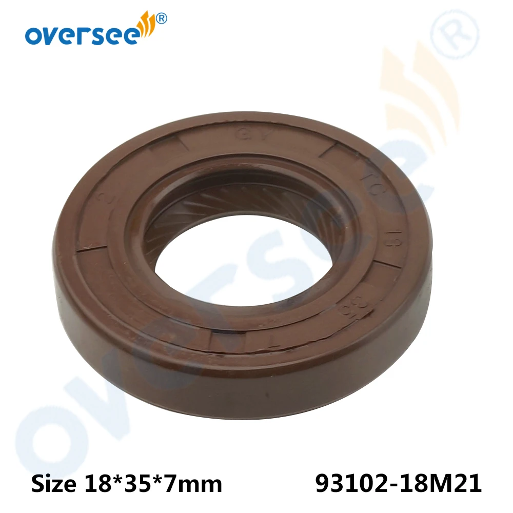 야마하 선외기 모터 8HP 9.9HP용 오일 씰 93102-18M21 관리 (사이즈 18*35*7mm)