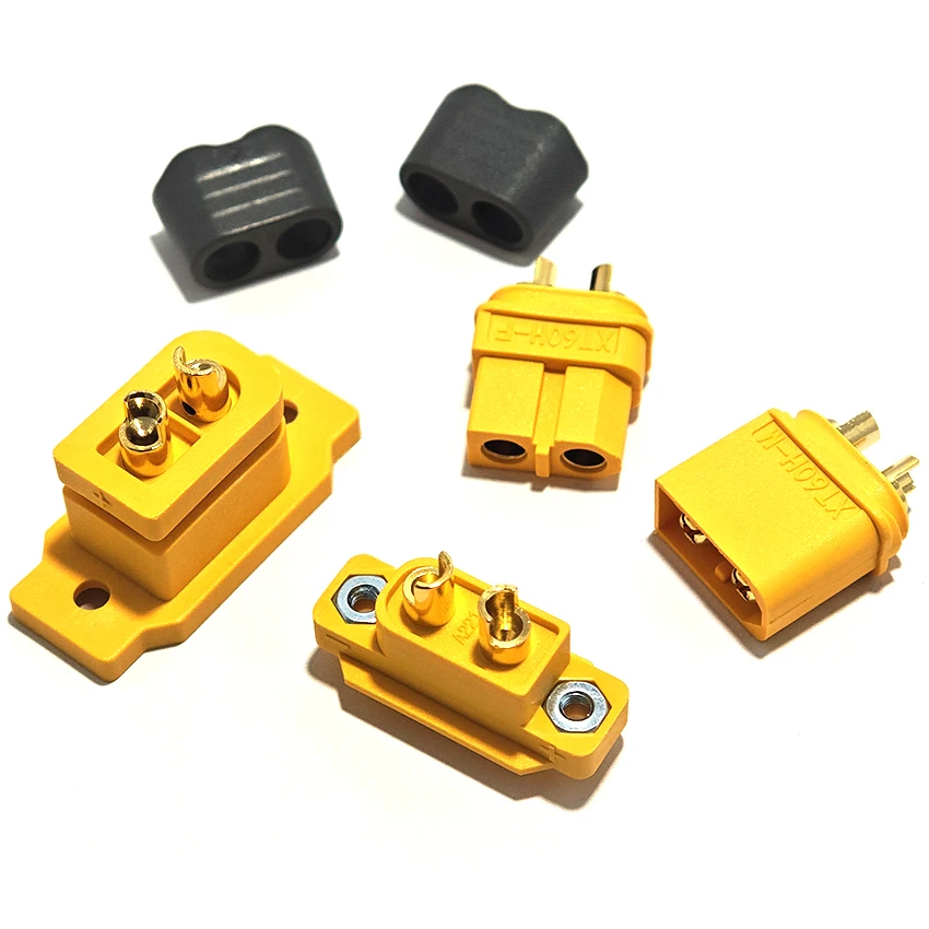 XT60E-XT60H Male Female Plug Connector Power Battery Connecting Adapter for RC Model Power Battery Connector