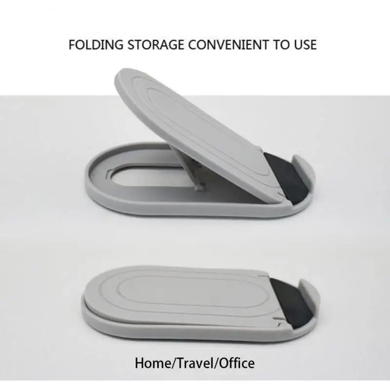 1pcs New Multi-Functional Mobile Phone Support Adjustable Plastic Desktop Support Universal Folding  Mobile Phone Bracket