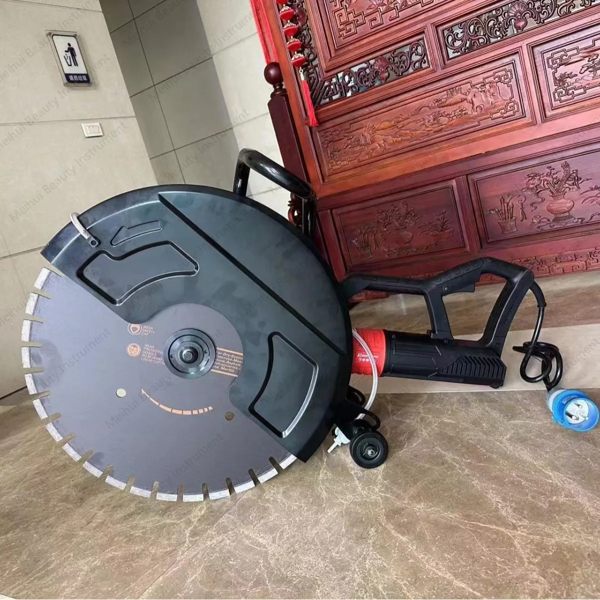 625Mm Foreign Trade Concrete Brushless Lightweight Circular Saw Cement Red Brick Wall Cutting Machine Handheld Circular Saw