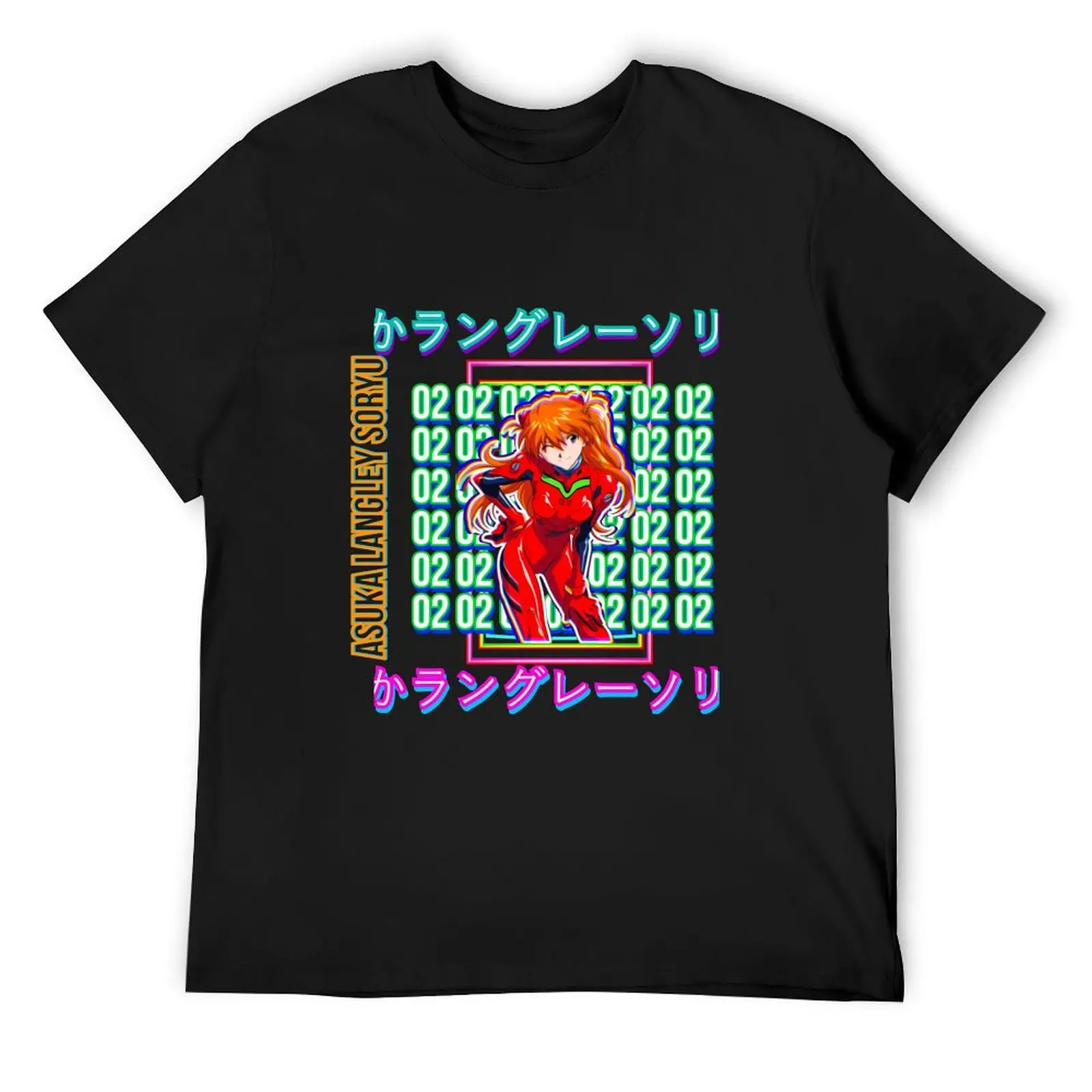 

AUSKA LANGLEY VAPORWAVE T-Shirt funny shirt cotton plus size tops hippie clothes mens white t shirts
