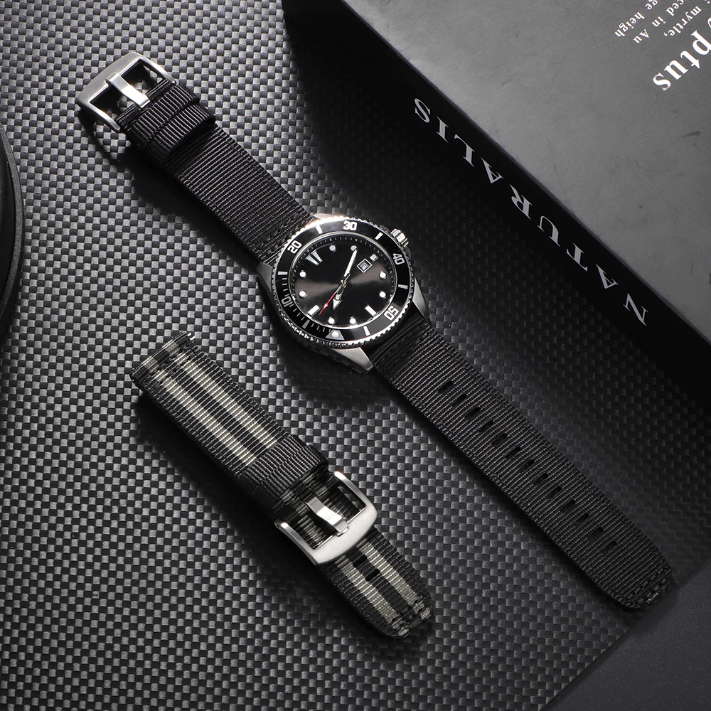 22 мм быстросъемные нейлоновые ремешки для часов для Huawei Watch GT 4/5 Универсальный мягкий браслет для часов Мужчины Женщины Холщовый тканевый ремешок