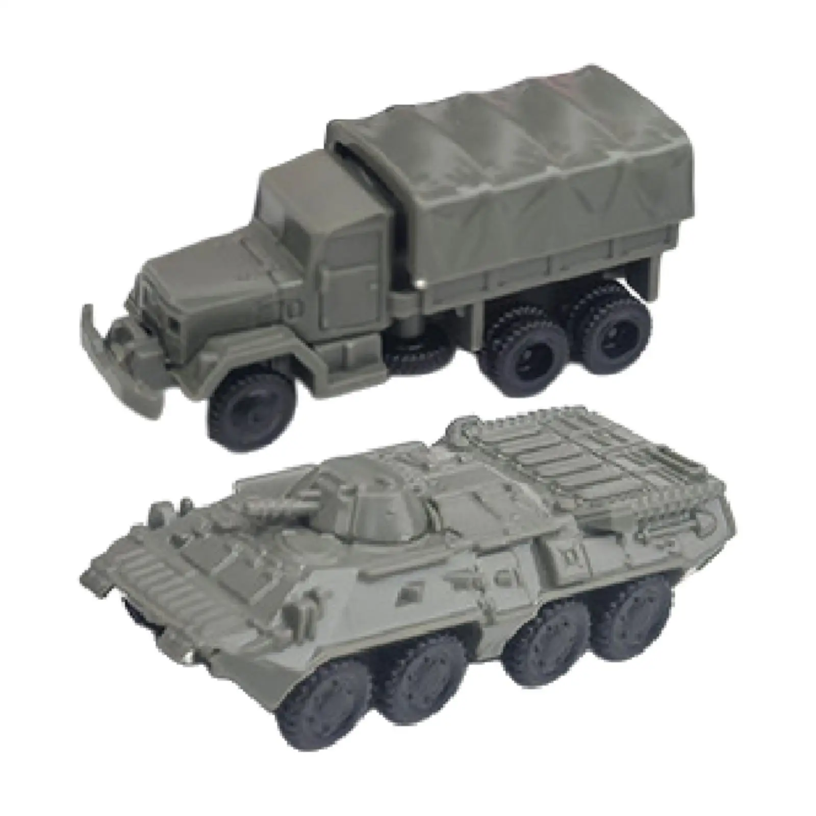 

2 Pieces 4D Vehicle Building Kits Realistic Home Decoration Puzzle Games for