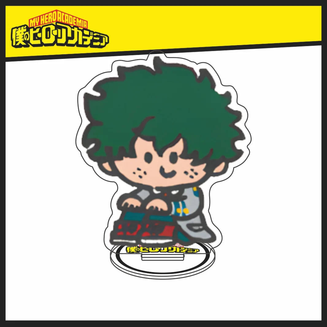 My Hero Academia Series New Acrylic Sitting Stand Shigaraki Uraraka Todoroki Q Version Figure Nice Gift For Anime Fans Keychain
