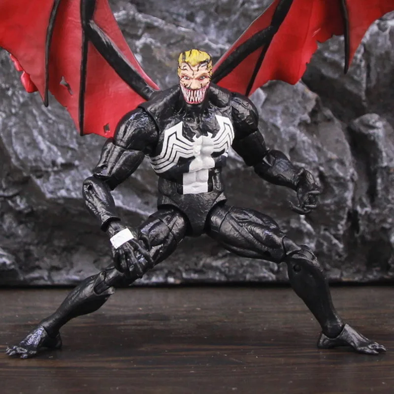 MARVEL VENOM KING IN BLACK ヴェノム　フィギュア　6個 Marvel Luminasta Figure - Venom King in Black – JumpIchiban