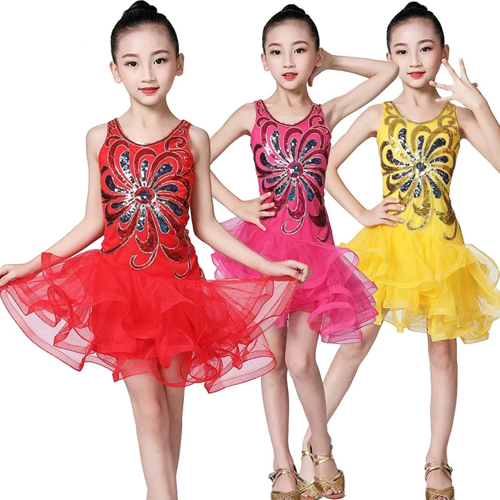 boys-and-girls-latin-dance-dress-web-satin-dress-festival-performance-costume-stage-performance-costume-competition-costume