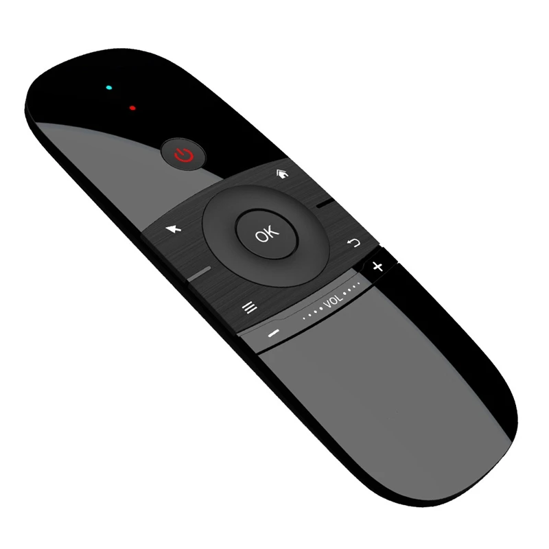 W1 Remote Control 2.4G nirkabel somato tupai terbang Mini Keyboard Remote Control untuk TV proyektor Set-Top Box