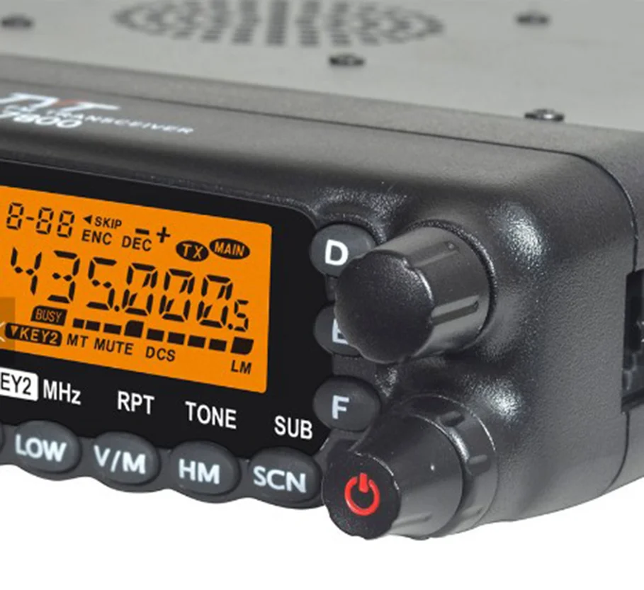 TYT TH-7800 Car Radio Walkie talkie Dual Band 136-174/400-480MHz VHF/50W UHF Mobile Transceiver Two way radio