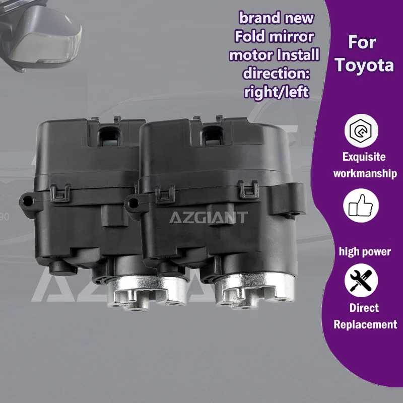 

AZGIANT For Toyota HILUX REVO MK8 VIGO IMV Rocco/Corolla iM Car Exterior Folding Mirror Motor accessories Universal assemblies