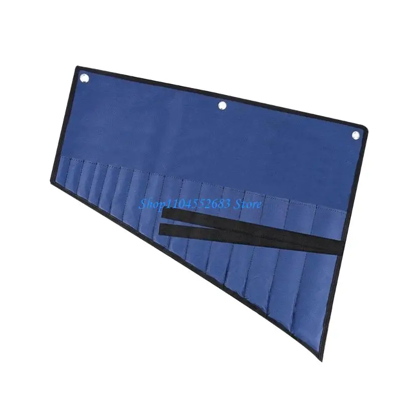 Y6GD Versatile Waterproof Fabric Tool Roll for Workshop Essentials Storage