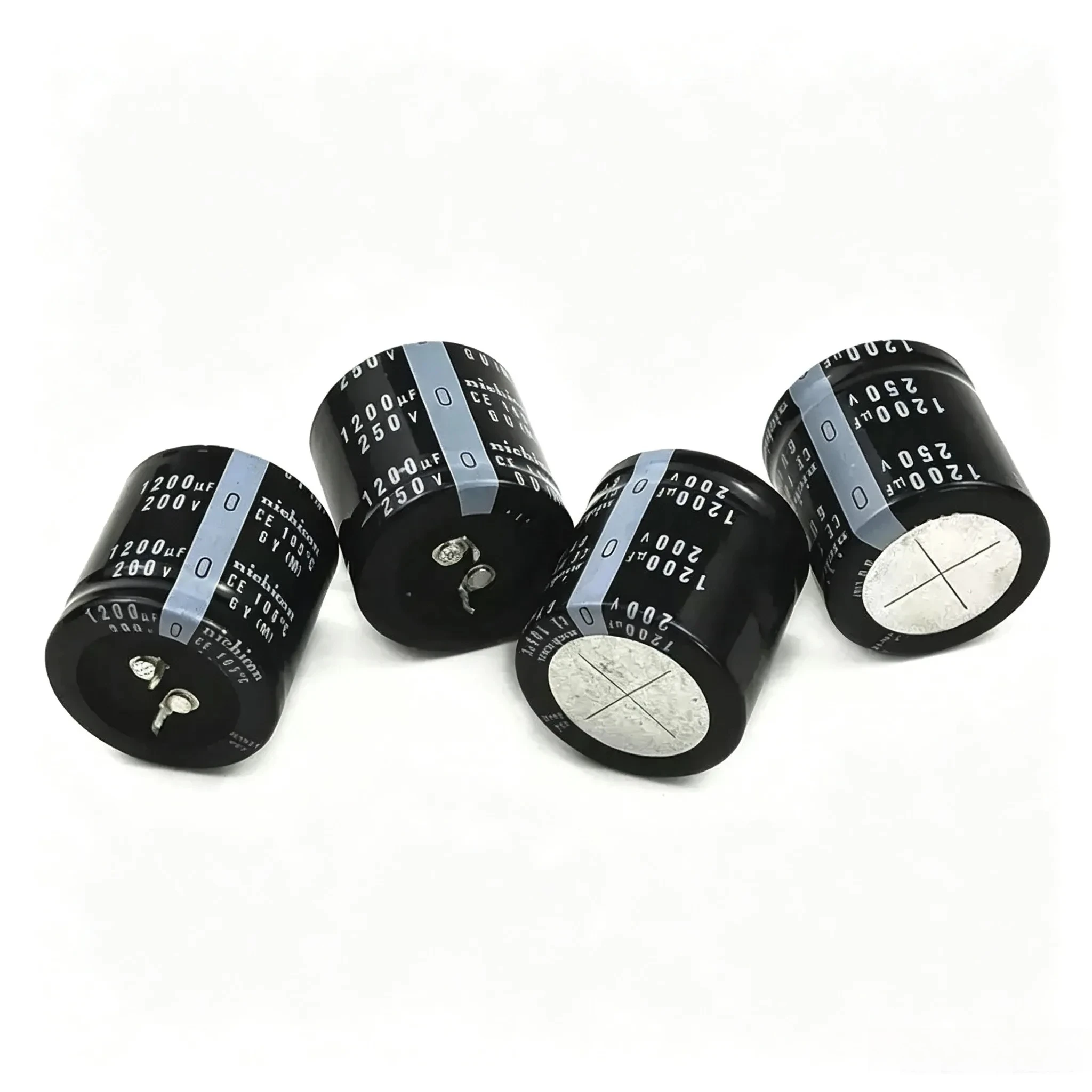 2pcs 200V 1200uF 22X50 25X50 30X30 30X35 30X40 30X50 35X30 35X35 35X45 35X50 Capacitor 1200uF 250V Brand new Imported Nichicon