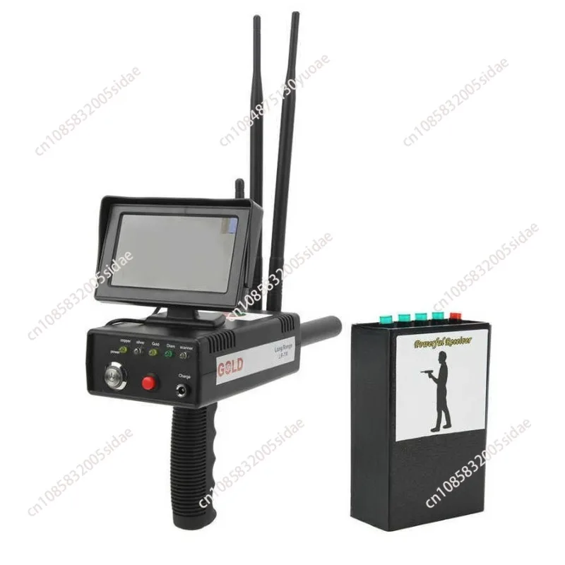 Upgraded Enhanced Signal Antenna Visual Remote Treasure Detector High Precision Outdoor Gold Silver Copper Search Instrument