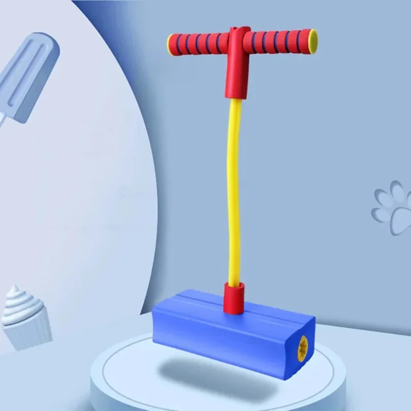 子供用スポーツゲームおもちゃフォームラバースティックジャンパー屋内外兼用楽しいフィットネス器具バウンス感覚向上おもちゃ男の子女の子ギフト