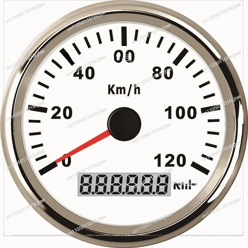 For 85mm Modified Waterproof GPS Speedometer Odometer Universal Km/h with Backlight Power on And Ready To Use
