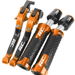 For RC125 RC200 RC250 RC390 RC 125 200 250 390 2011-2024 Motorcycle Accessories Brake Clutch Levers Handlebar Hand Grips Ends