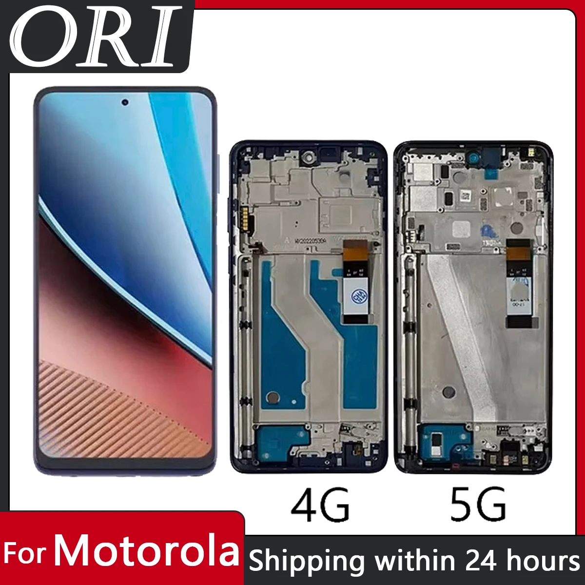 Tested IPS Display For Motorola Moto G Stylus 2022 4G XT2211 5G XT2215 LCD Display Touch Screen Digitizer Assembly Part Replace