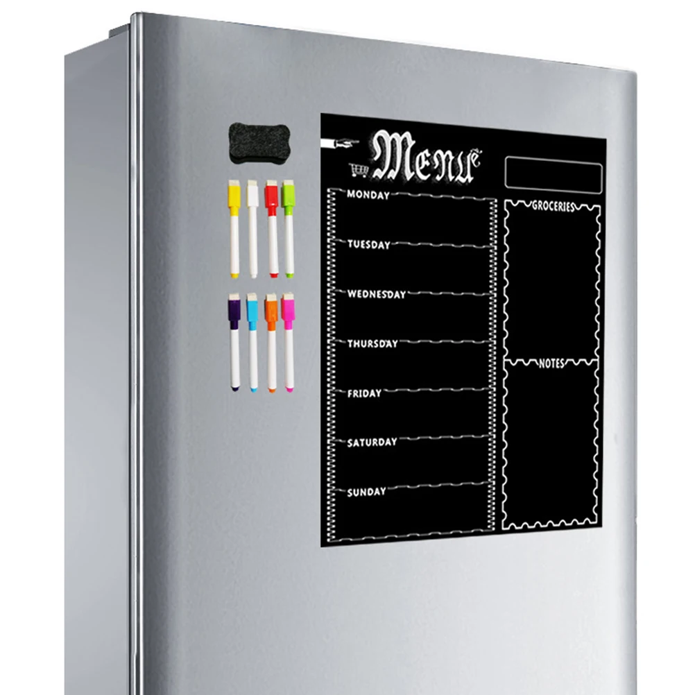 

Whiteboard for Refrigerator Whiteboards Magnetic Planner Weekly Erase