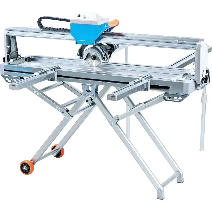 Machine de découpe de carreaux industrielle entièrement automatique de bureau, à jet d'eau électrique, pour chanfreinage à 45 degrés - pour projets de bricolage